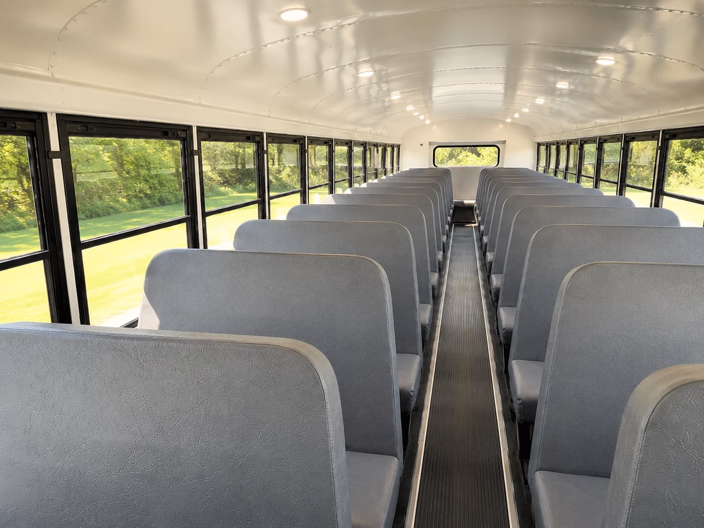 la habra charter bus interior 2