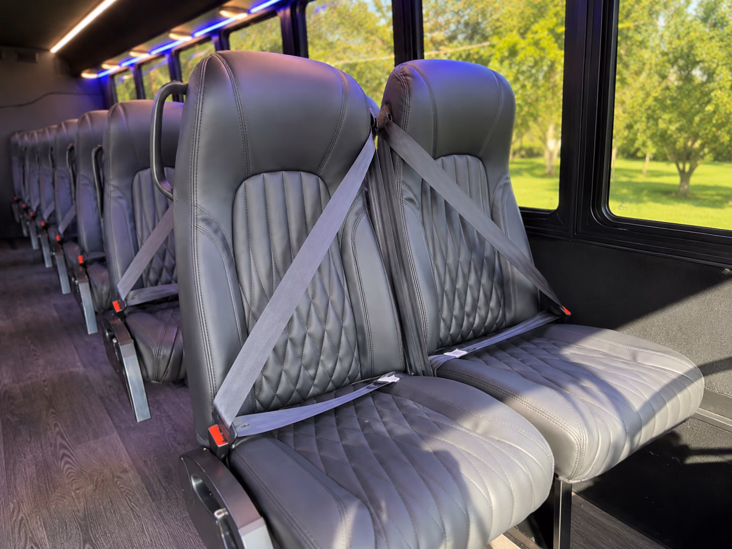 la habra employee transportation onboard seating