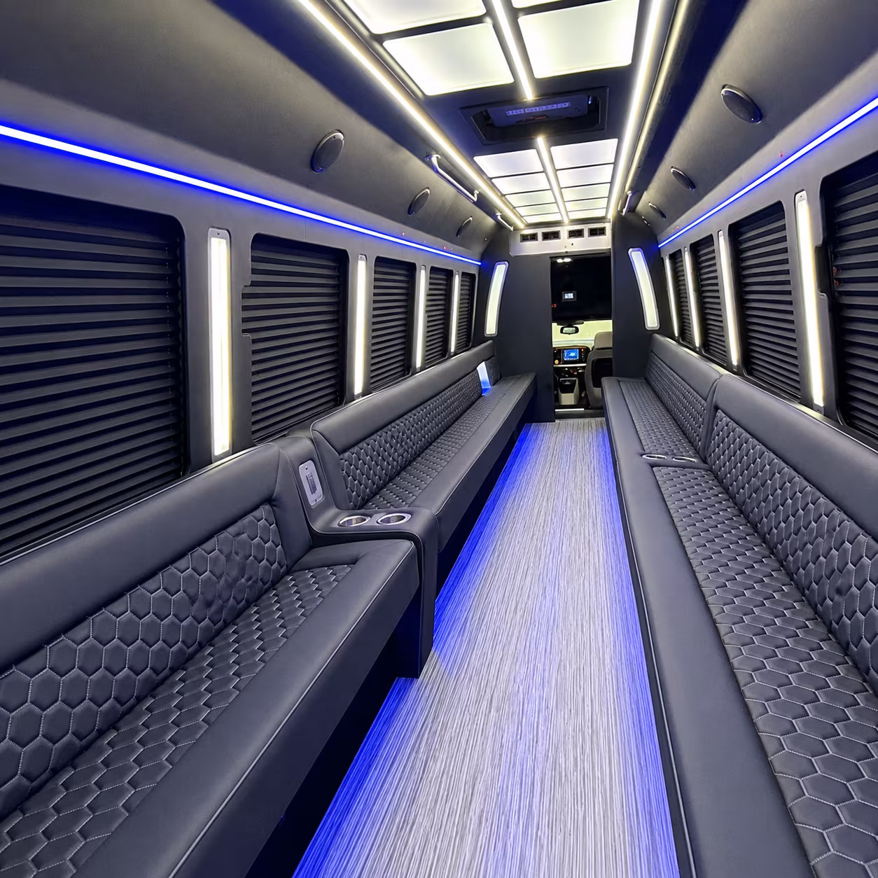 la habra party bus inside