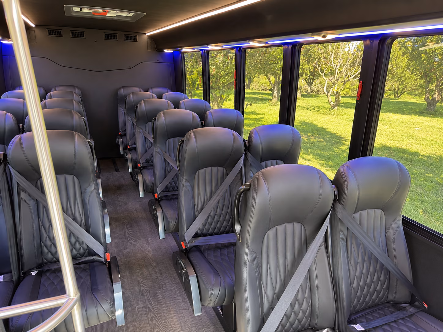la habra religious group transportation onboard seating