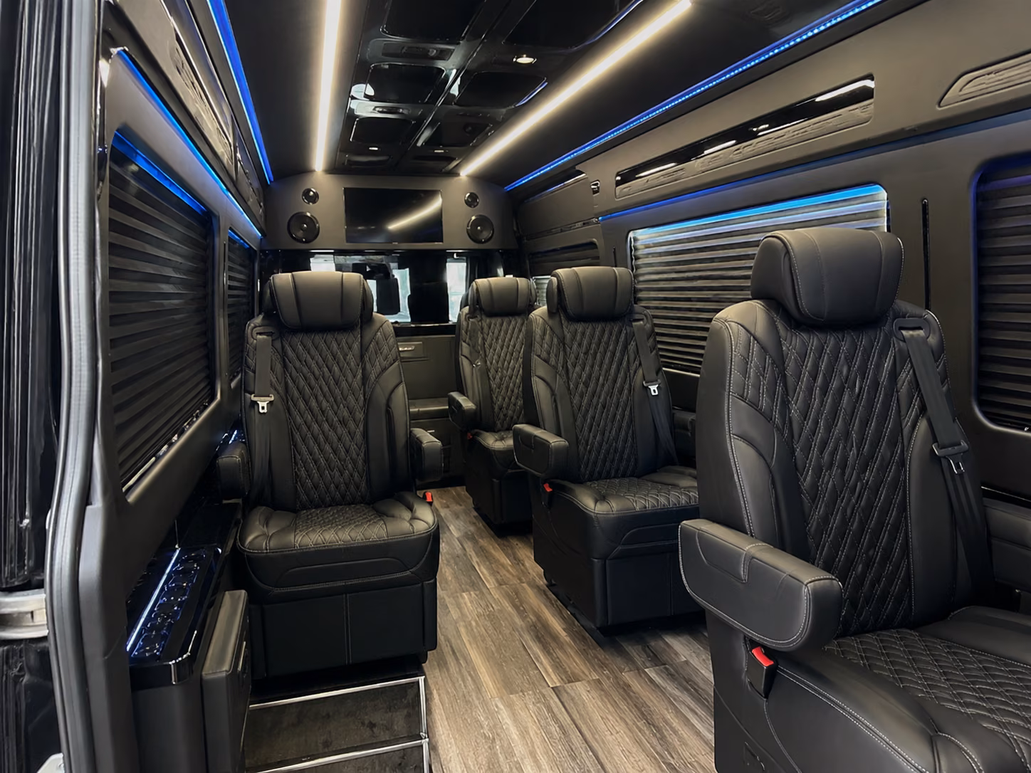 la habra sprinter van with driver interior