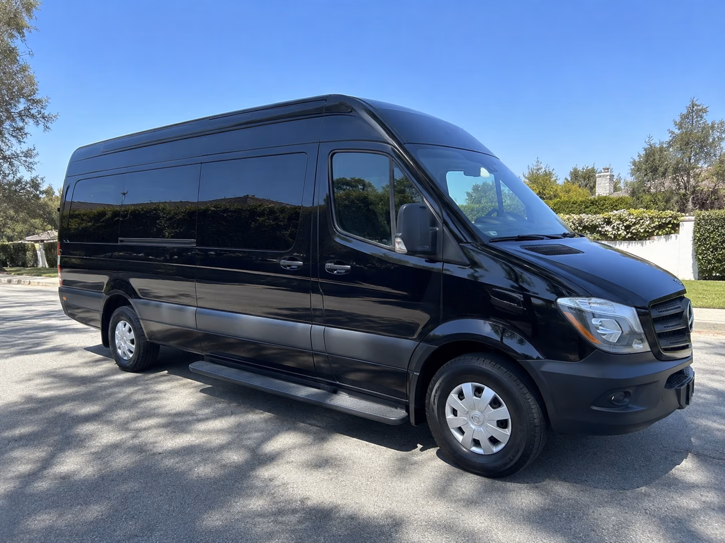 la habra sprinter van with driver