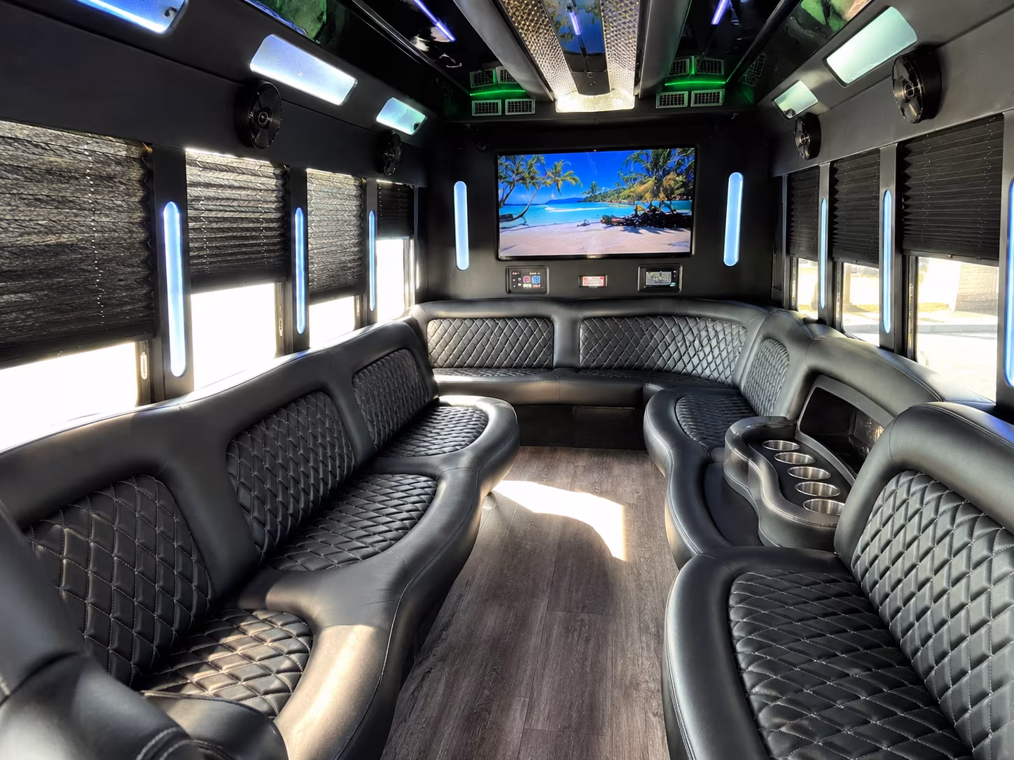 la habra wedding party bus rental