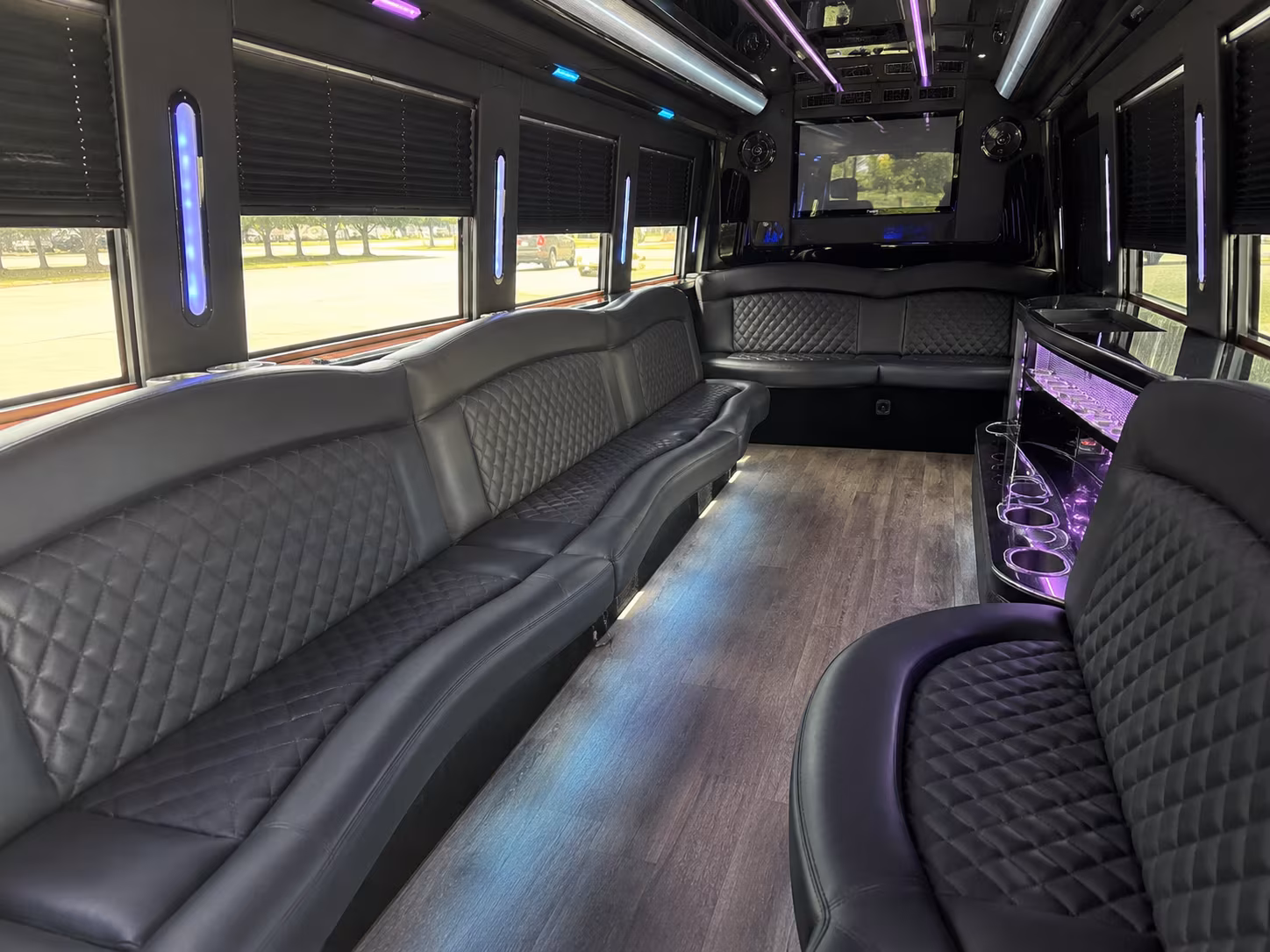 night out on town la habra party bus rental