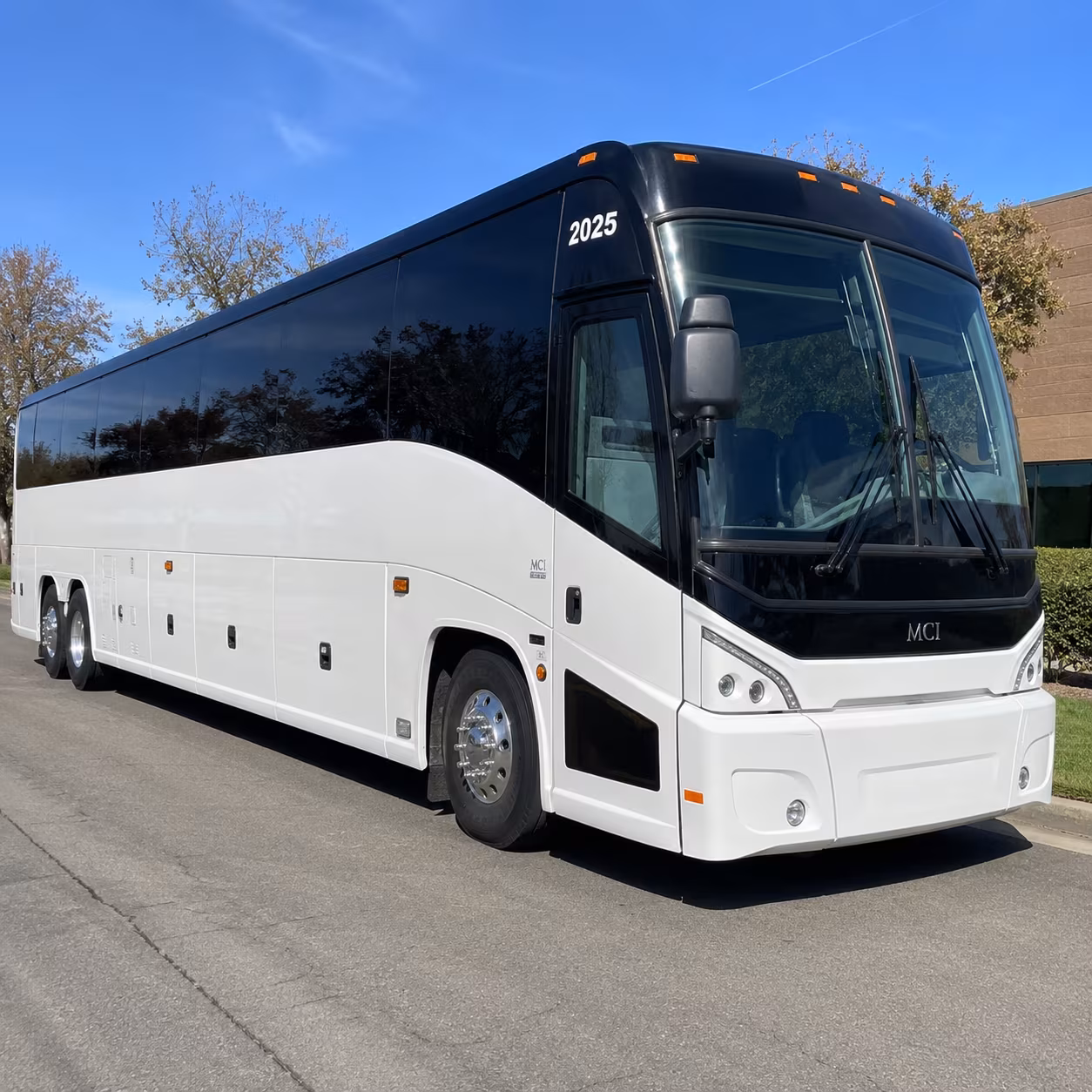 office park and corporate campus shuttle buses near la habra