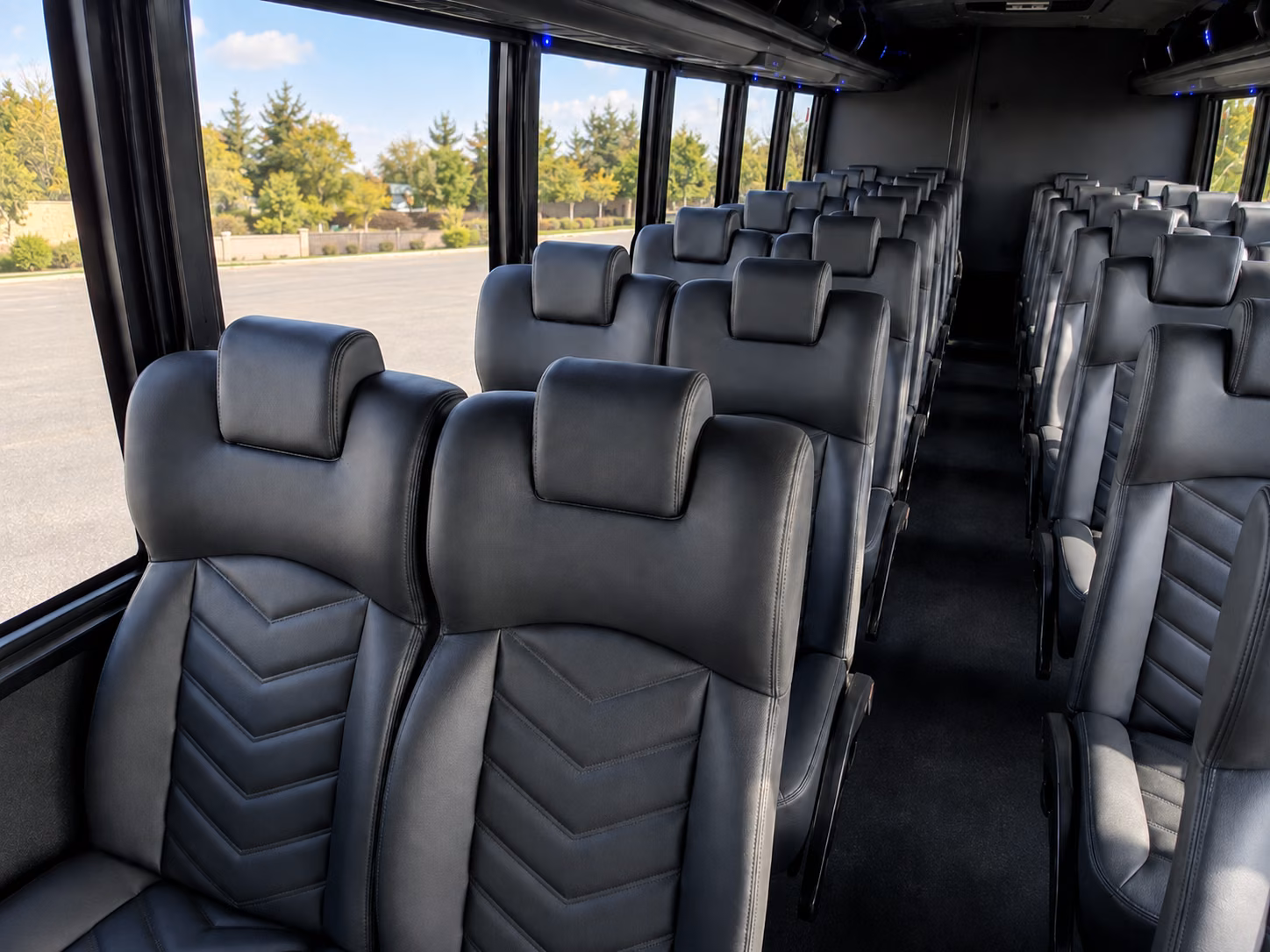 rehearsal dinner bus rentals and day before wedding transportation